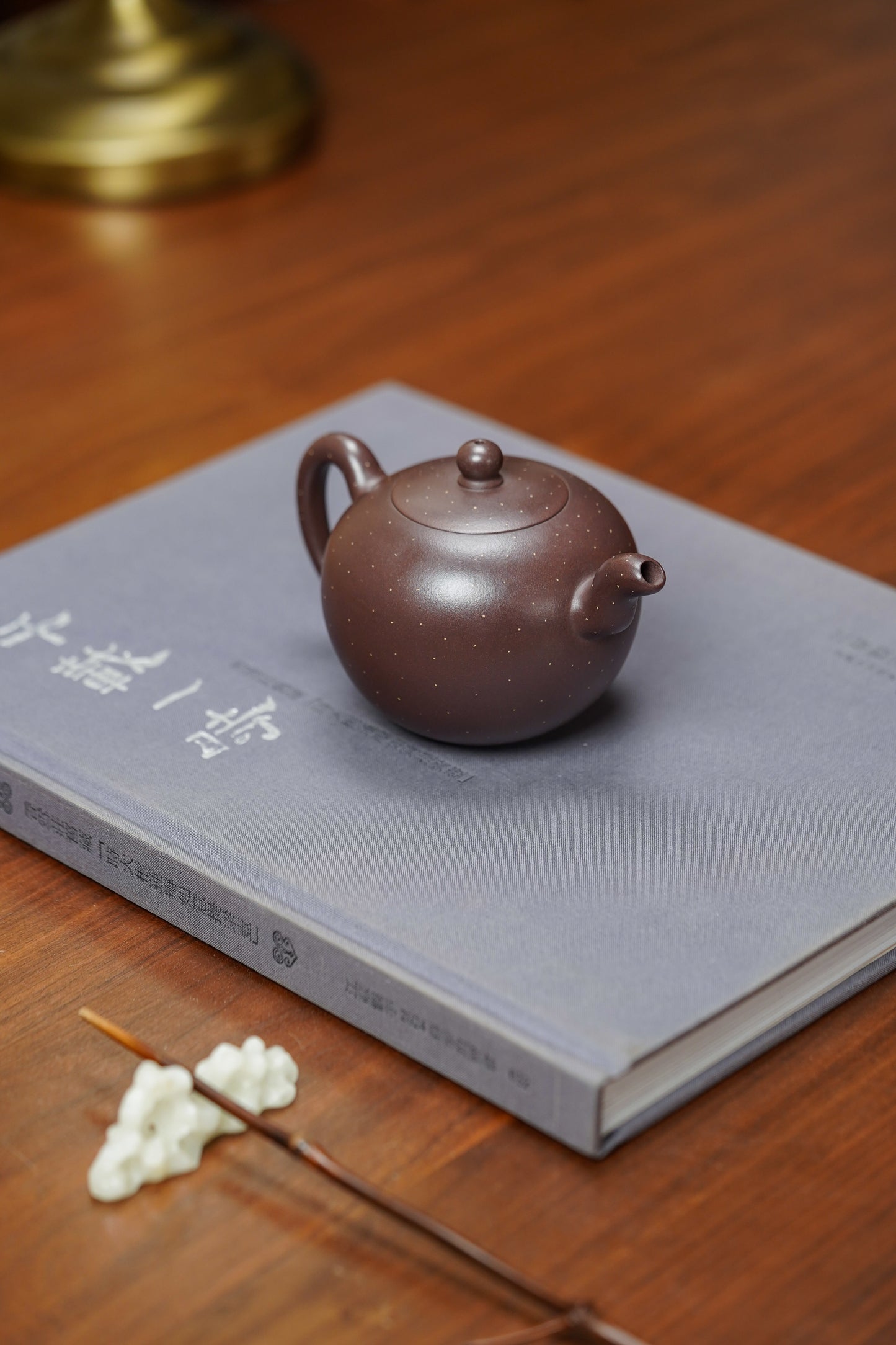 昌鸿紫砂 礼藏至尊｜双国大师李昌鸿臻品《一粒珠壶》收藏送礼皆宜重器 原矿优质紫玉金砂·230cc