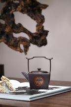 耿浩方器 礼藏双绝｜紫砂界80后方器巨匠巅峰臻品《幕明清家具·案几壶》藏值无量 原矿优质老紫泥·300cc