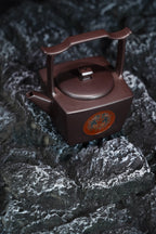 耿浩方器 礼藏双绝｜紫砂界80后方器巨匠巅峰臻品《幕明清家具·案几壶》藏值无量 原矿优质老紫泥·300cc