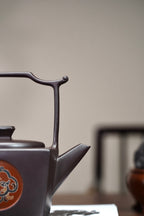 耿浩方器 礼藏双绝｜紫砂界80后方器巨匠巅峰臻品《幕明清家具·案几壶》藏值无量 原矿优质老紫泥·300cc
