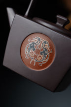 耿浩方器 礼藏双绝｜紫砂界80后方器巨匠巅峰臻品《幕明清家具·案几壶》藏值无量 原矿优质老紫泥·300cc