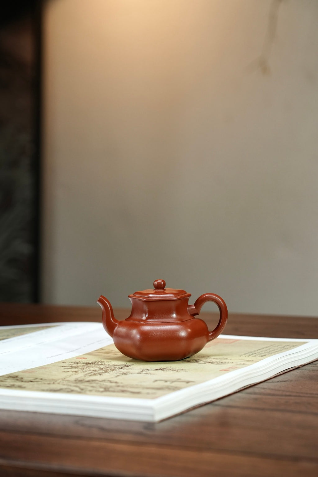 耿浩方器 礼藏双绝｜紫砂界80后方器巨匠巅峰臻品·大拍同系列5万《萍聚壶》藏值无量 原矿优质大红袍·200cc