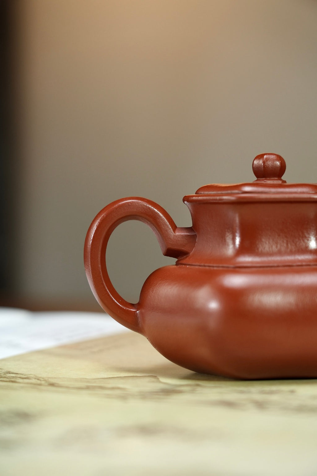 耿浩方器 礼藏双绝｜紫砂界80后方器巨匠巅峰臻品·大拍同系列5万《萍聚壶》藏值无量 原矿优质大红袍·200cc