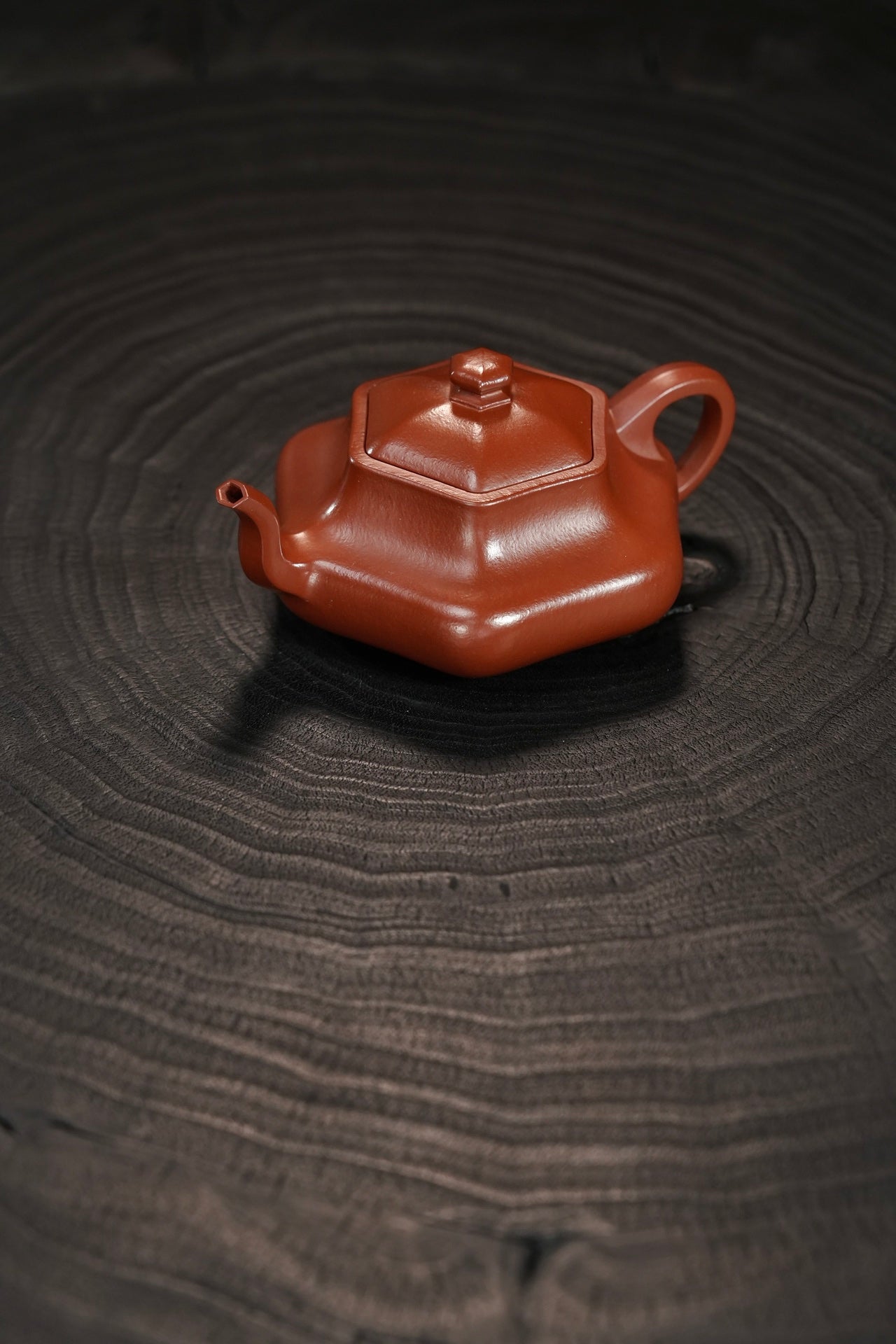 耿浩方器 礼藏双绝｜紫砂界80后方器巨匠巅峰臻品《闲者六方壶》藏值无量 原矿优质大红袍·210cc