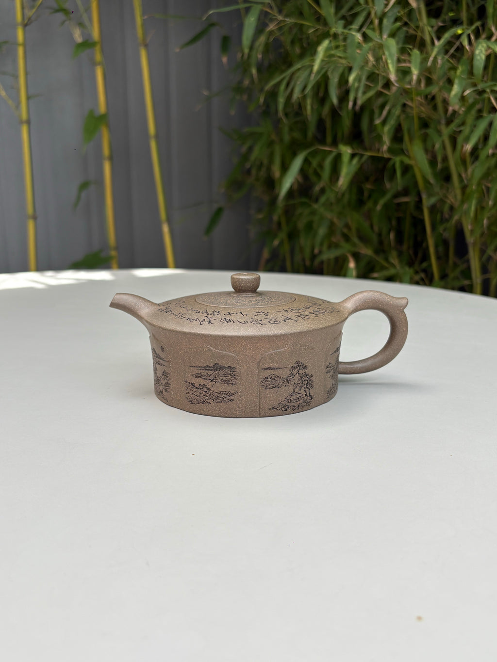 宏林山水·礼藏天下｜陈宏林大师传世巅峰臻品【福云壶】业界标杆·收藏送礼·重器之选 原矿优质松华青段·350cc