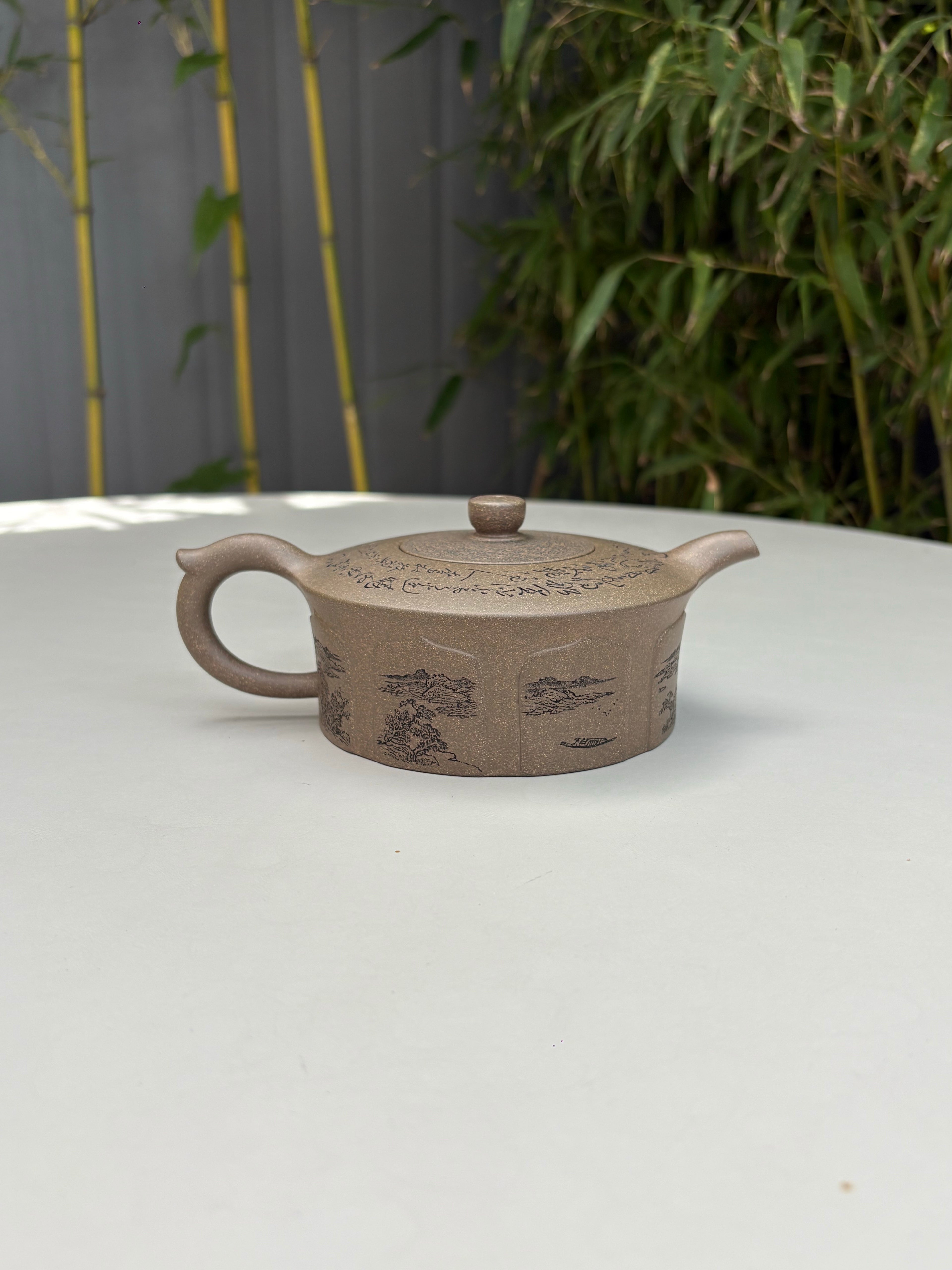 宏林山水·礼藏天下｜陈宏林大师传世巅峰臻品【福云壶】业界标杆·收藏送礼·重器之选 原矿优质松华青段·350cc