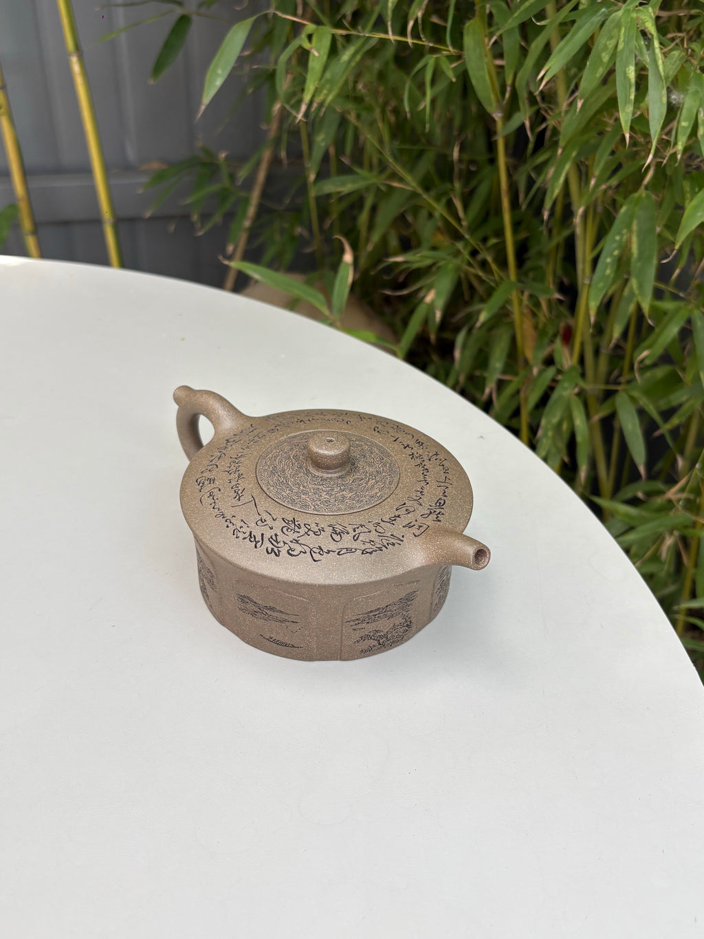 宏林山水·礼藏天下｜陈宏林大师传世巅峰臻品【福云壶】业界标杆·收藏送礼·重器之选 原矿优质松华青段·350cc