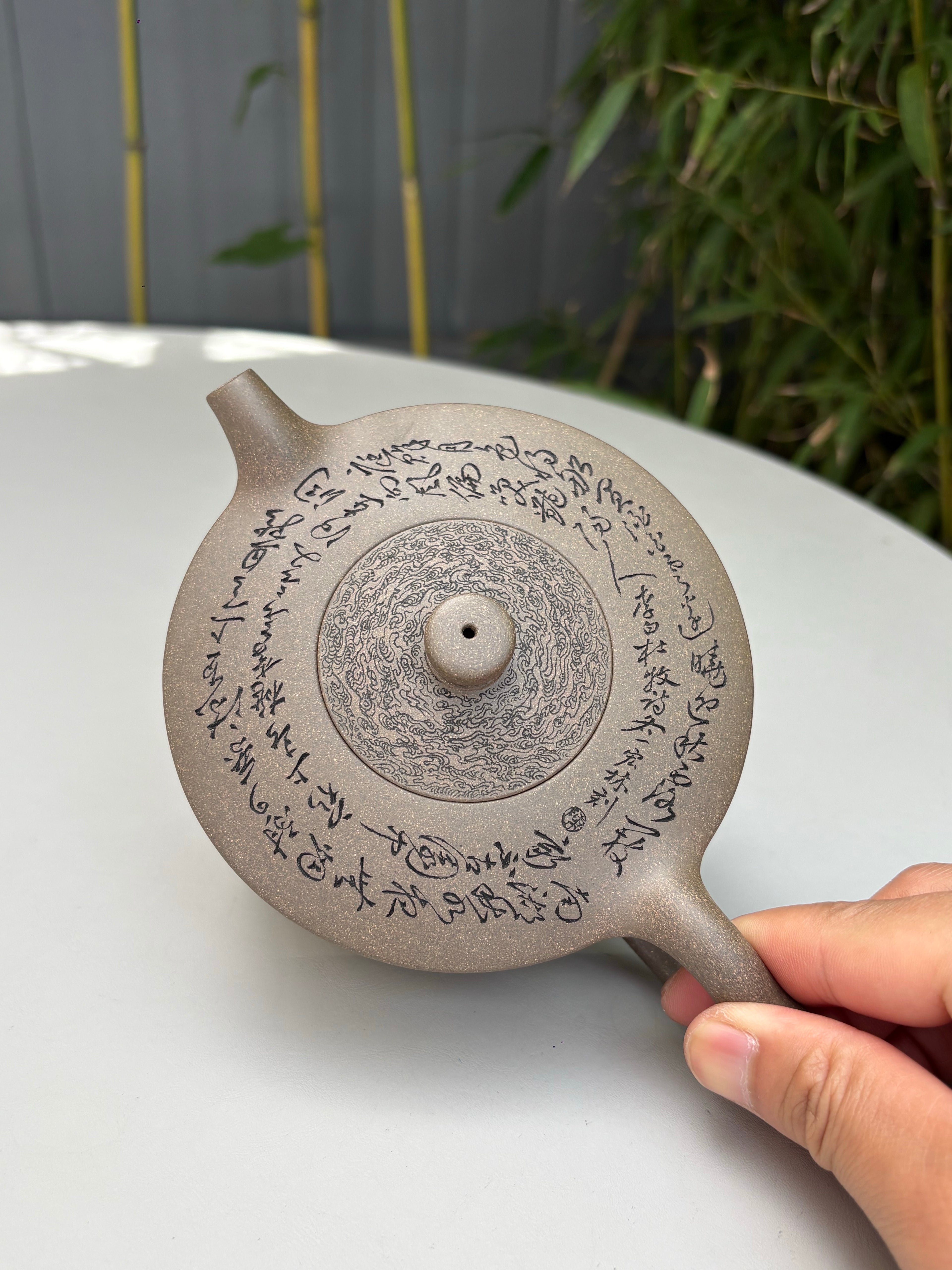 宏林山水·礼藏天下｜陈宏林大师传世巅峰臻品【福云壶】业界标杆·收藏送礼·重器之选 原矿优质松华青段·350cc