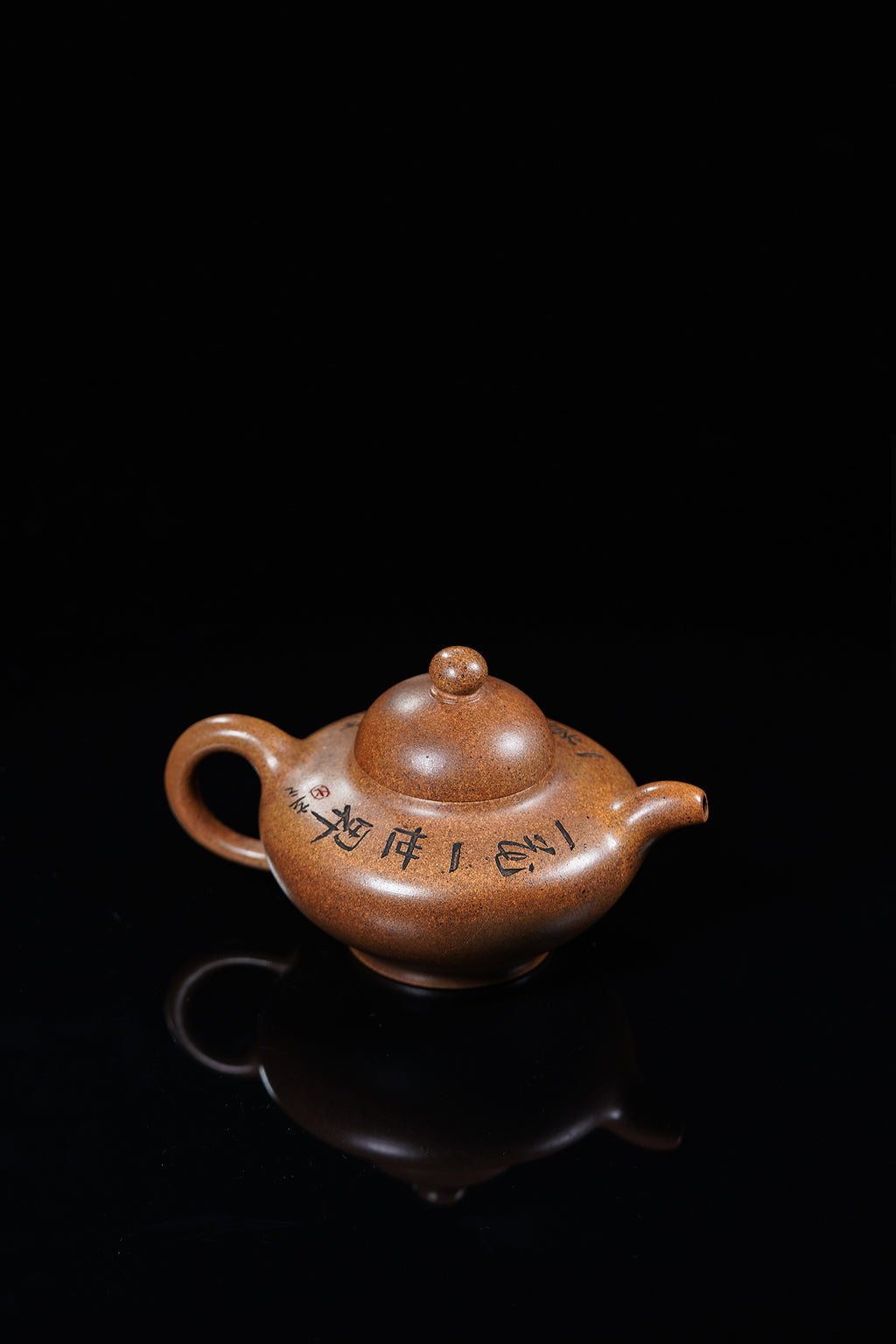 立之紫砂 礼藏至尊｜储立之大师传世典藏重器《华颖壶》原矿优质 古玉金砂·420cc