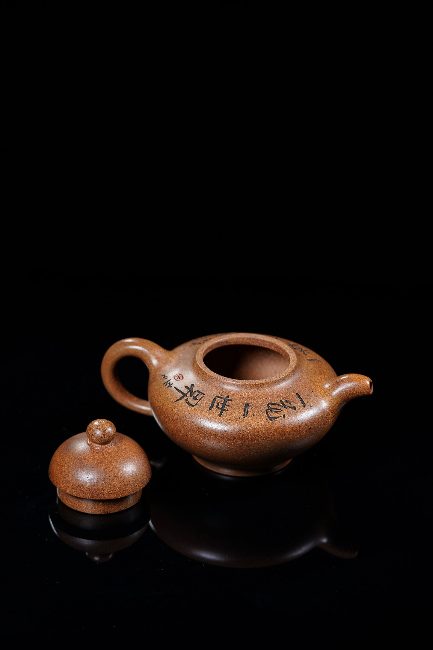 立之紫砂 礼藏至尊｜储立之大师传世典藏重器《华颖壶》原矿优质 古玉金砂·420cc