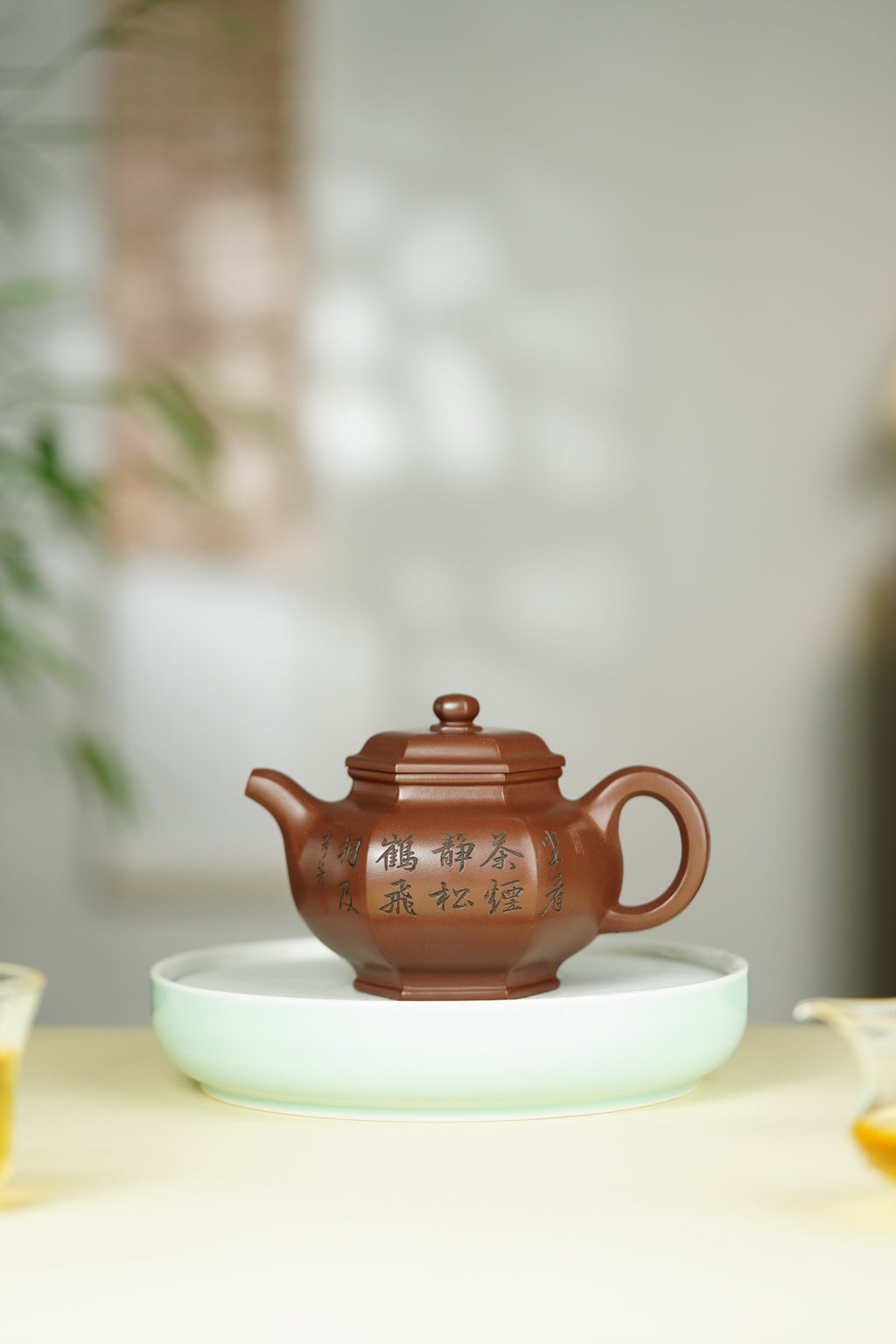 百年传承 紫砂世家｜大生壶第四代嫡传·范秀芳紫砂臻品《六方掇只壶》原矿优质底槽清·350cc