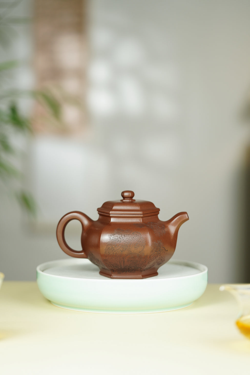 百年传承 紫砂世家｜大生壶第四代嫡传·范秀芳紫砂臻品《六方掇只壶》原矿优质底槽清·350cc