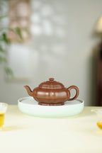 百年传承 紫砂世家｜大生壶第四代嫡传·范秀芳紫砂臻品《繁华壶》原矿优质底槽清·350cc