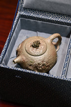 福蟾供春·全手工 /大拍陶手陈真作品 /容量230cc/极品青段