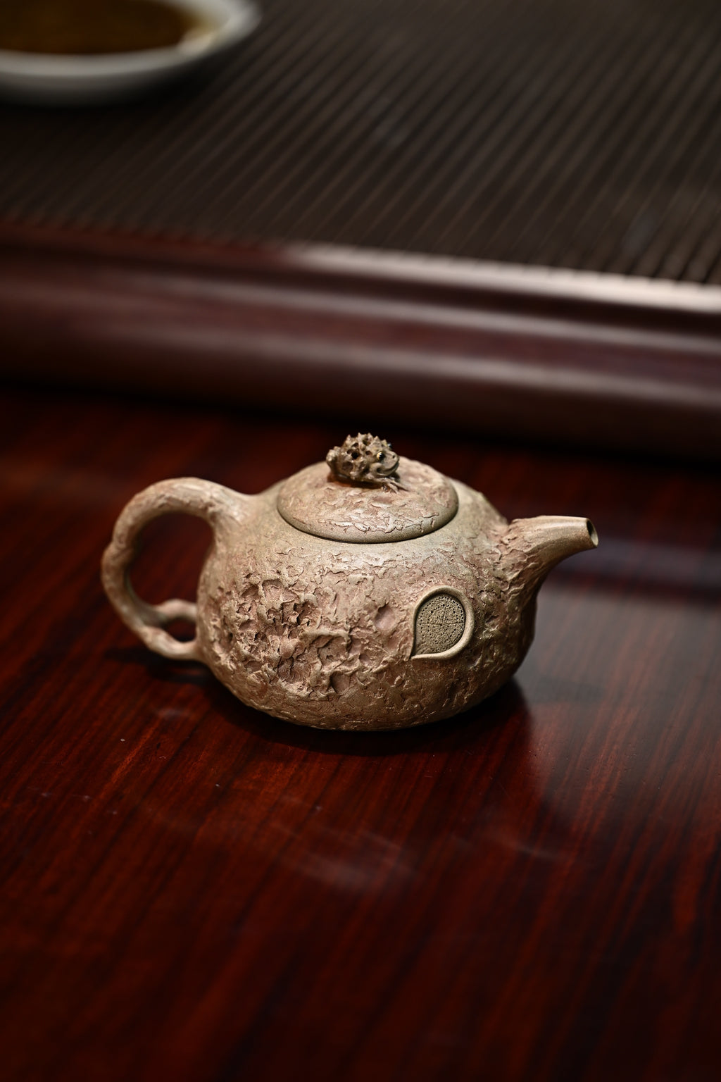 福蟾供春·全手工 /大拍陶手陈真作品 /容量230cc/极品青段