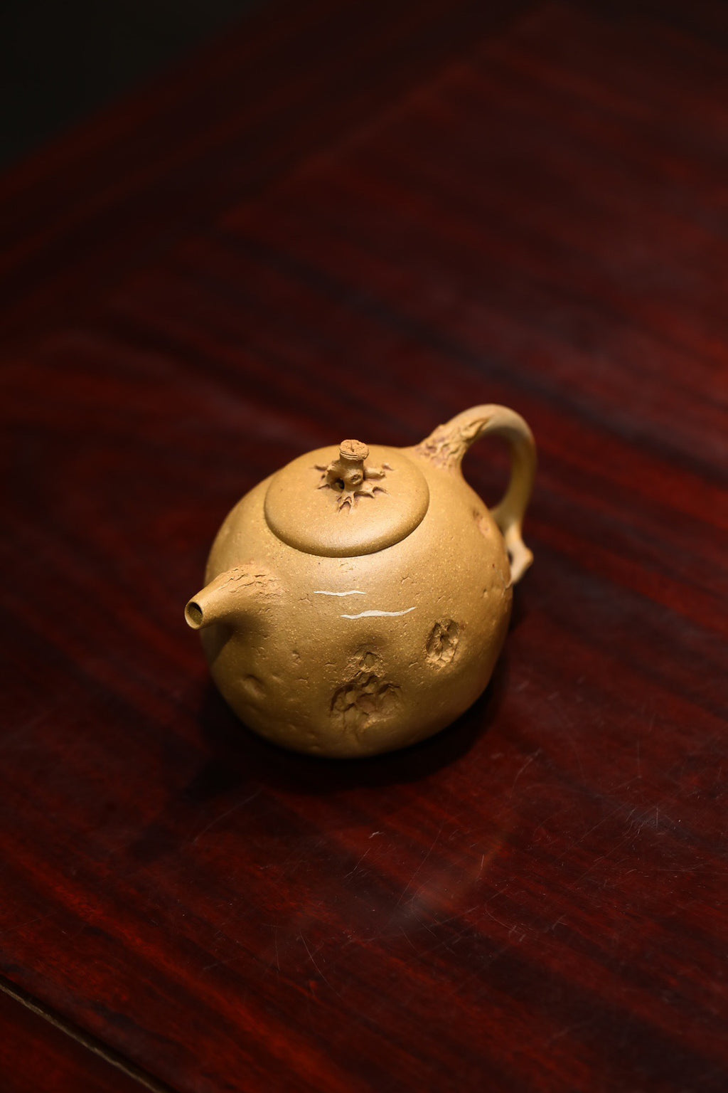 望月供春·全手工/大拍陶手陈真作品/容量250cc/极品段泥