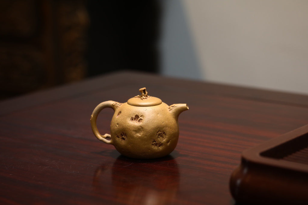 望月供春·全手工/大拍陶手陈真作品/容量250cc/极品段泥