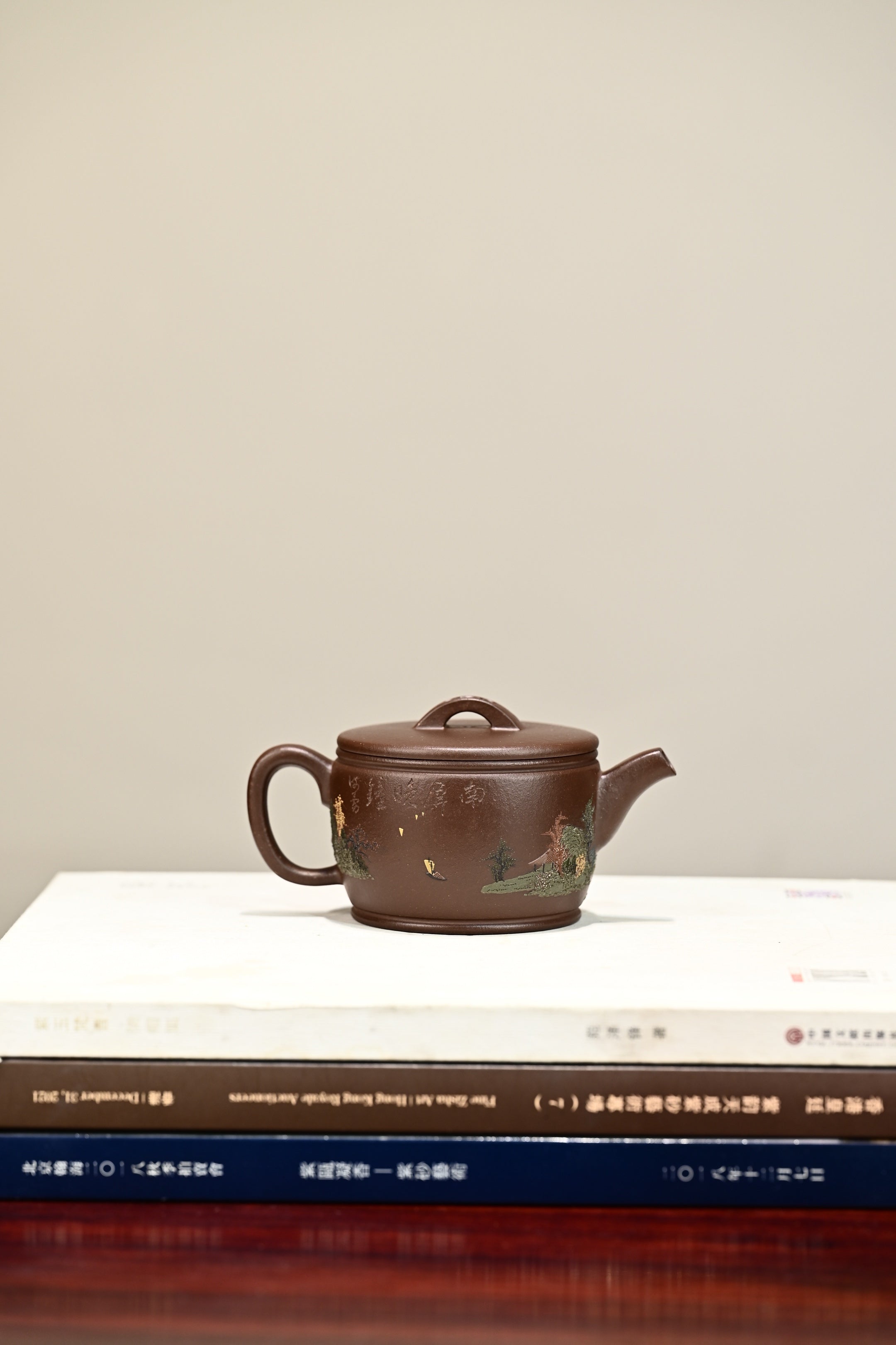 西湖十景·南屏晚钟·全手工 六届全手工大赛一等奖高工施昌作品 容量250cc/原矿底槽清