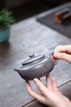 玉林紫砂 礼藏巅峰｜国大师邱玉林亲制｜顶奢稀有传世臻品《清风壶》原矿优质天青泥·260cc