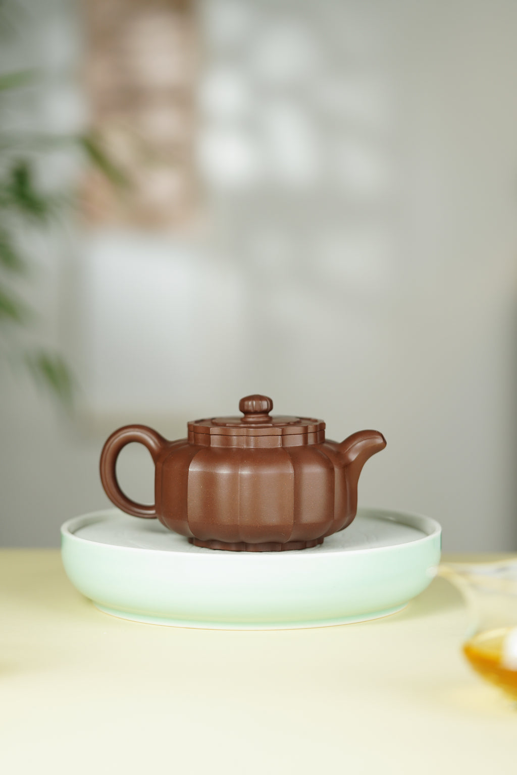 百年传承 紫砂世家｜大生壶第四代嫡传·范秀芳紫砂臻品《筋纹周盘》原矿优质底槽清·300cc