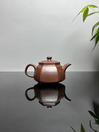 耿浩方器 礼藏双绝｜紫砂界80后方器巨匠巅峰臻品《莫极壶》原矿优质羊角山紫泥·200cc