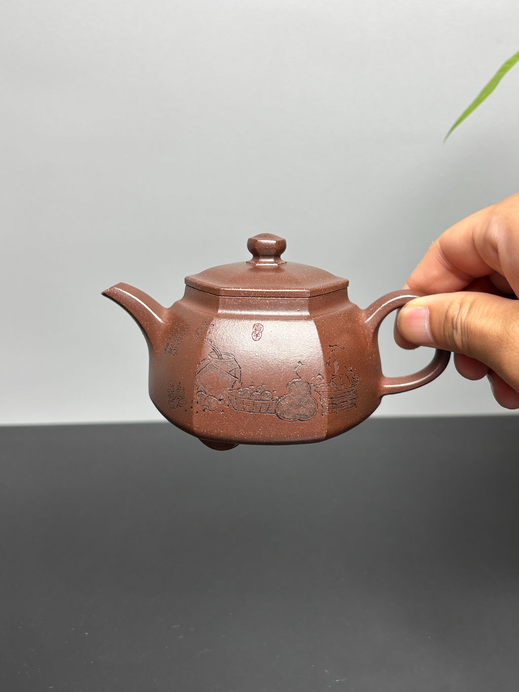 耿浩方器 礼藏双绝｜紫砂界80后方器巨匠巅峰臻品《莫极壶》原矿优质羊角山紫泥·200cc