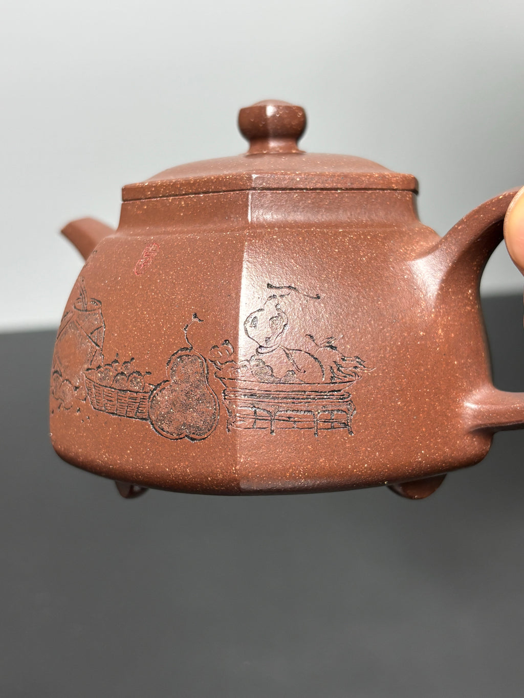 耿浩方器 礼藏双绝｜紫砂界80后方器巨匠巅峰臻品《莫极壶》原矿优质羊角山紫泥·200cc