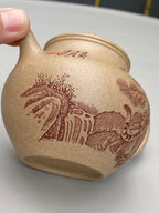 中华神刀·刻绘巅峰｜杨喜雨大师顶流臻品《归春壶》形神兼备·礼藏双宜·传世重器 原矿优质段泥·280cc