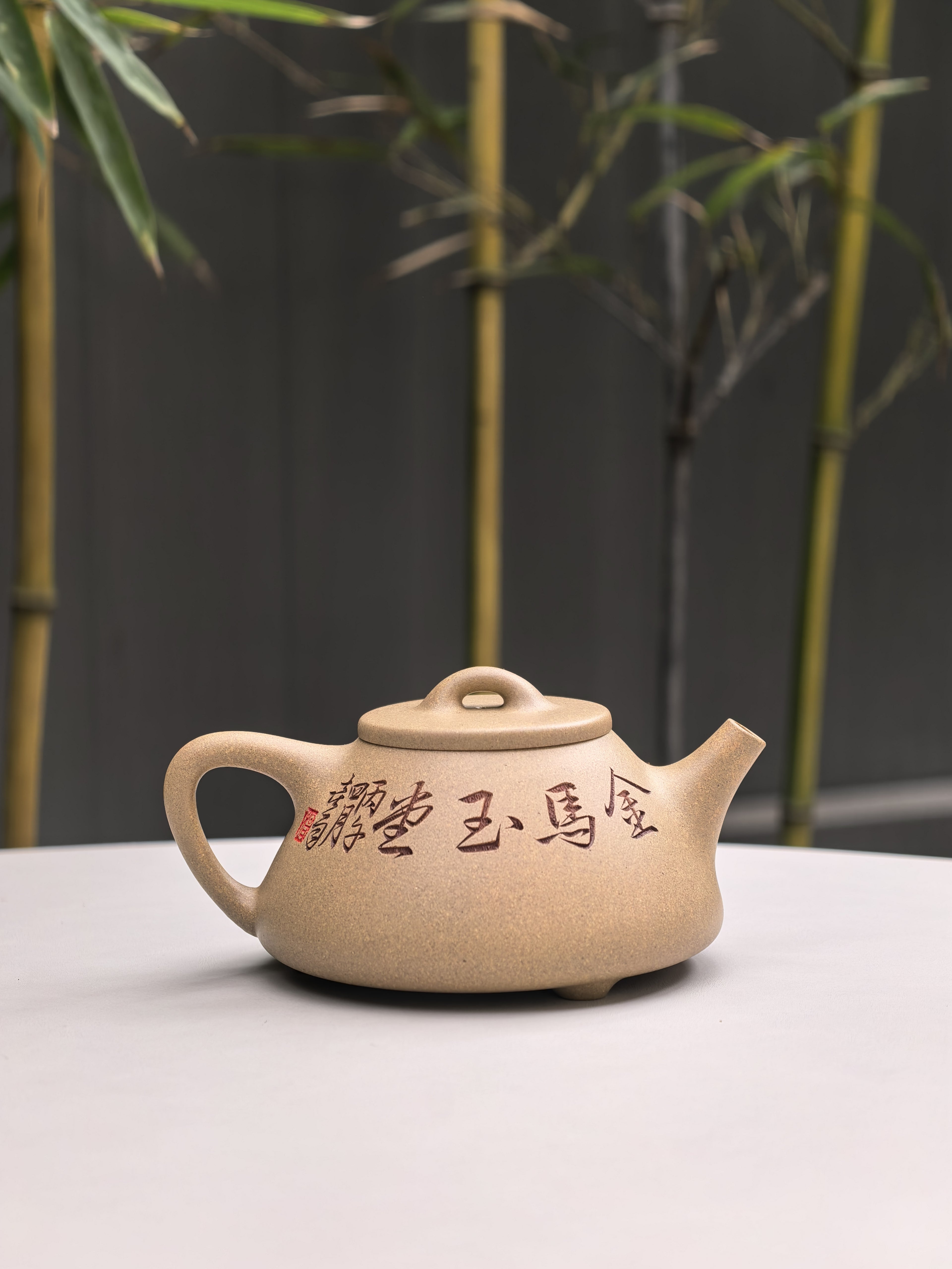 中华神刀·刻绘巅峰｜杨喜雨大师顶流臻品《子冶石瓢》十二生肖马 原矿优质段泥·260cc