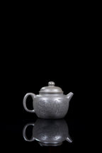 立之紫砂 礼藏至尊｜储立之大师传世典藏重器《大彬圈钮》原矿优质 青灰段·500cc