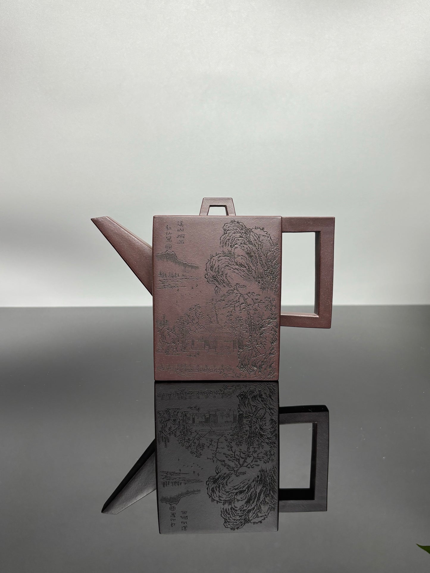 范泽锋高徒·邱爽紫砂潜力重器《砖方壶》是您礼藏皆宜的高端艺术品原矿优质老紫泥·420cc（入册款）