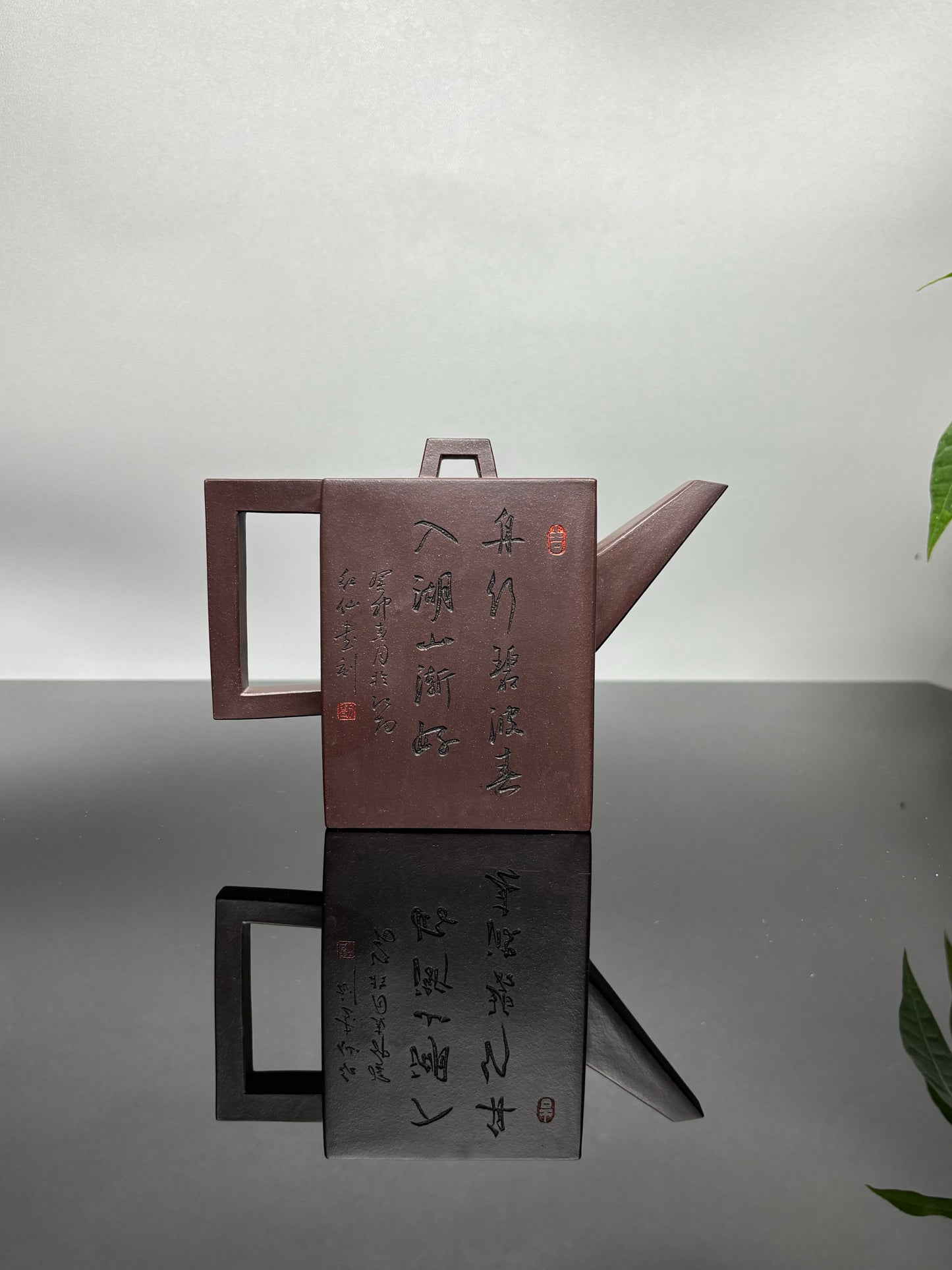 范泽锋高徒·邱爽紫砂潜力重器《砖方壶》是您礼藏皆宜的高端艺术品原矿优质老紫泥·420cc（入册款）