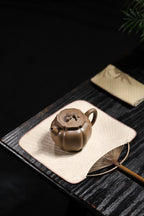 紫砂藏品｜高级工艺美术师·许时娟制【筋纹瑞兽壶】礼藏皆宜·匠心之作 原矿优质青段·280cc