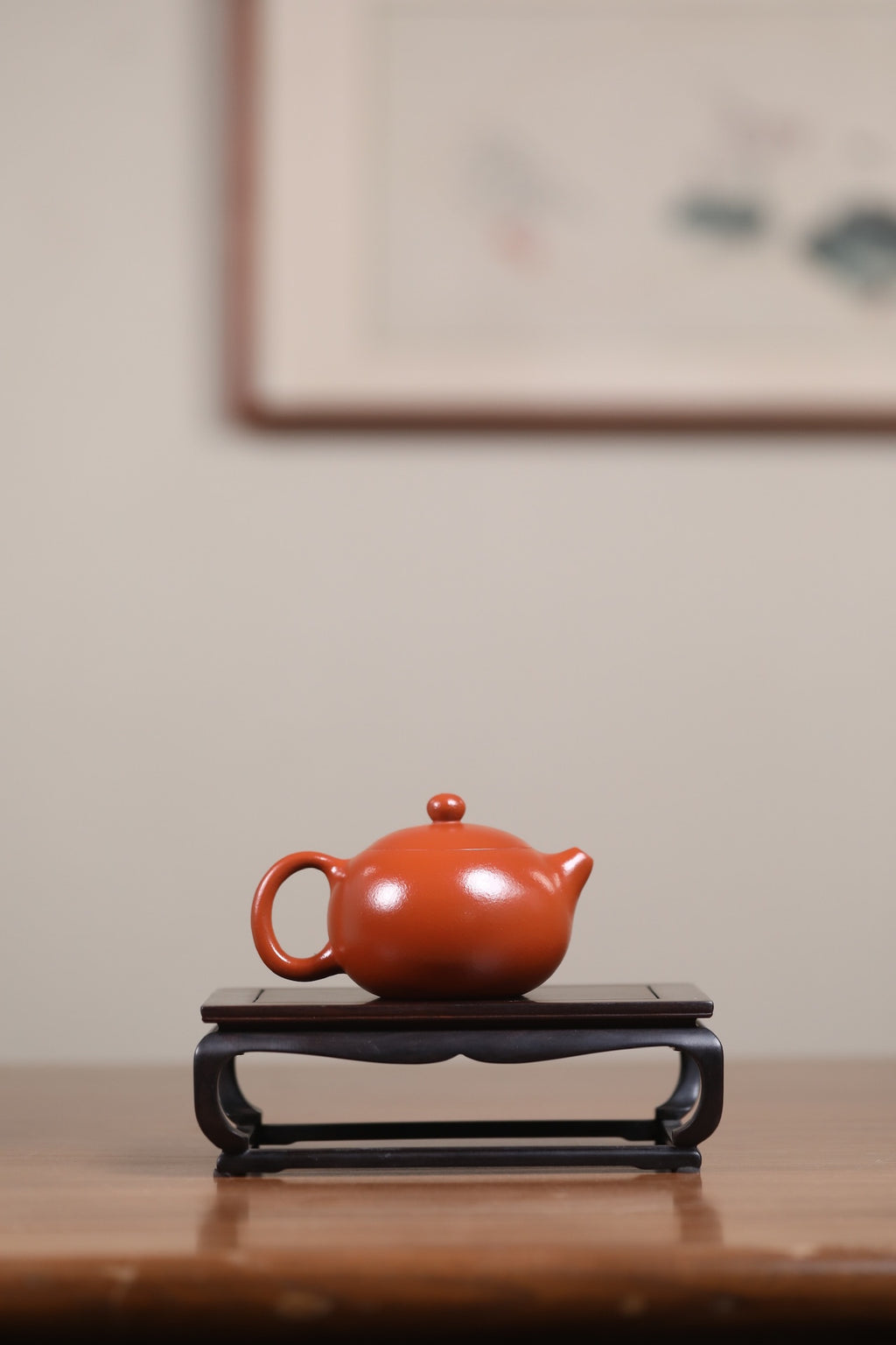 【鸿运西施·节日锦礼】宜兴原矿优质紫砂礼 著名紫砂艺术家·杨菲 制 朱泥西施壶套组，200cc