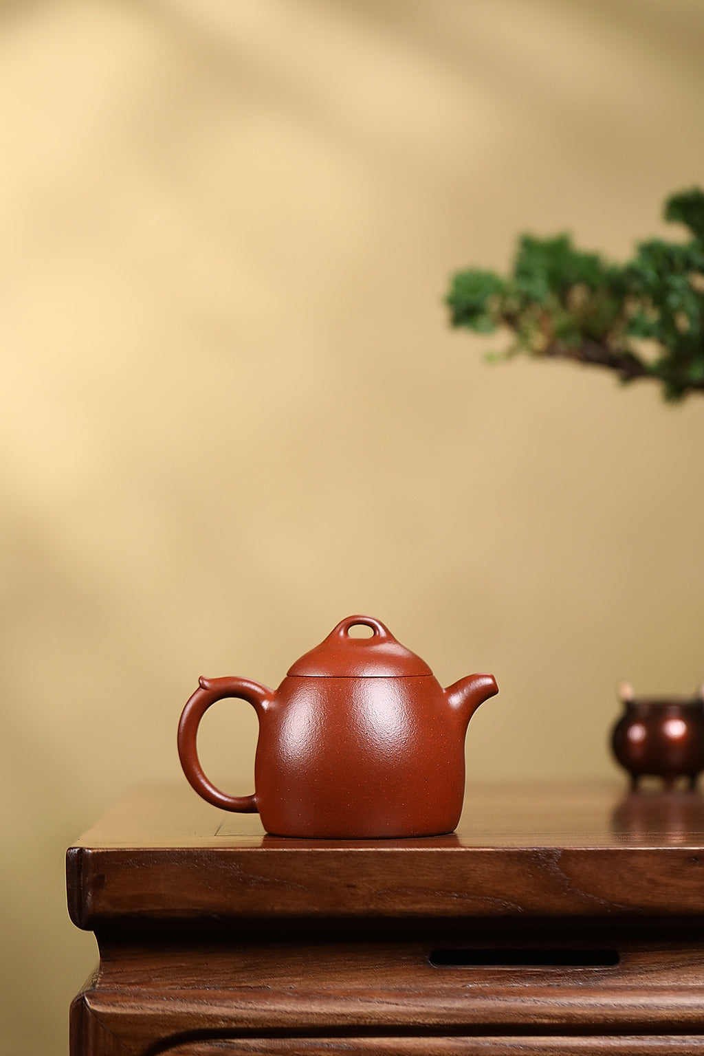 薄胎《秦权》全手工制 ——家藏原矿优质底槽青·180cc ——实力派陶艺家·陈玺