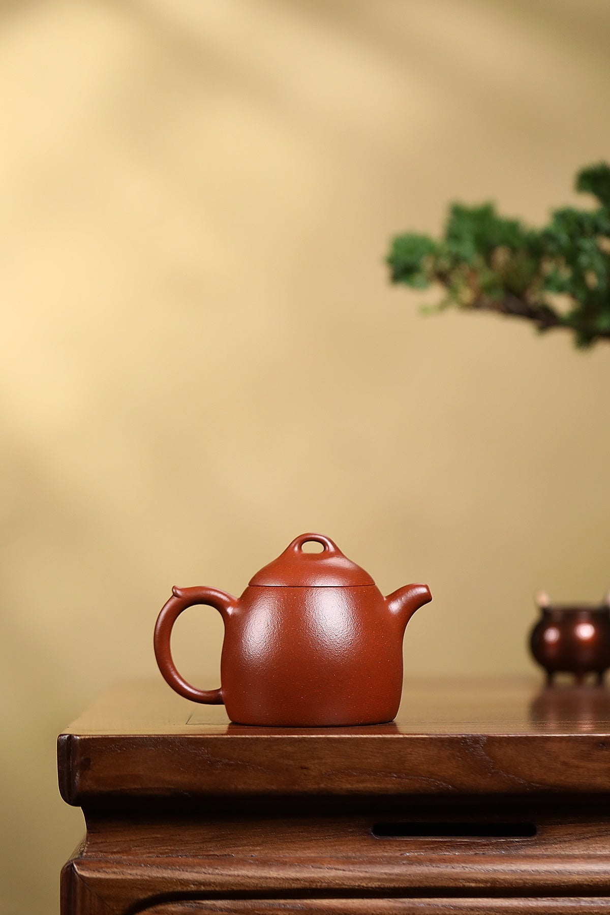 薄胎《秦权》全手工制 ——家藏原矿优质底槽青·180cc ——实力派陶艺家·陈玺