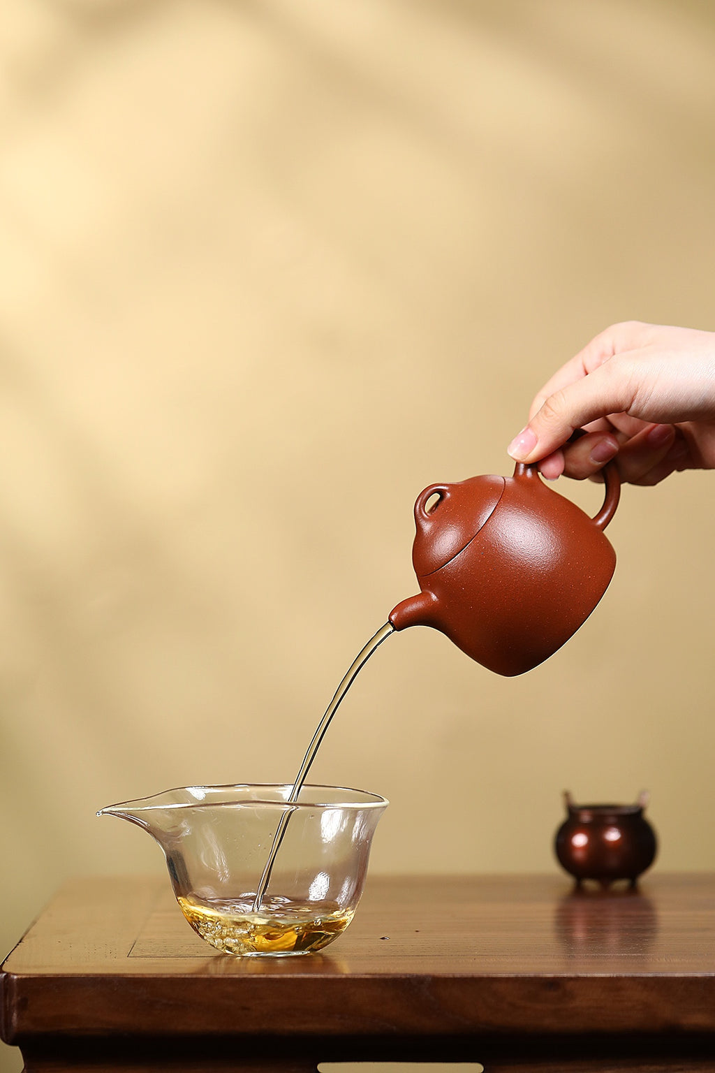 薄胎《秦权》全手工制 ——家藏原矿优质底槽青·180cc ——实力派陶艺家·陈玺