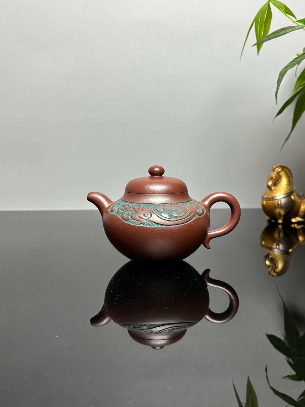 重磅新品，中国紫砂界荣誉之巅｜国大师邱玉林亲制｜顶奢稀有传世臻品《螭龙福圆壶》原矿优质底槽清·260cc