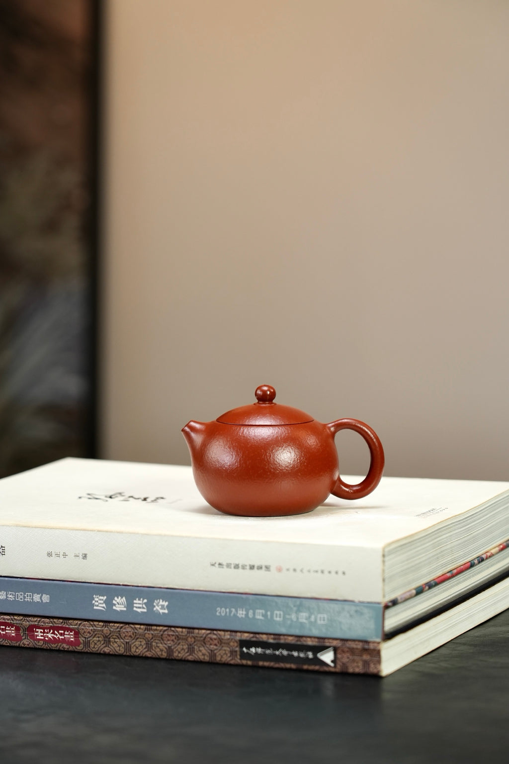 全手工【小西施】 原矿极品朱泥·135cc·14孔