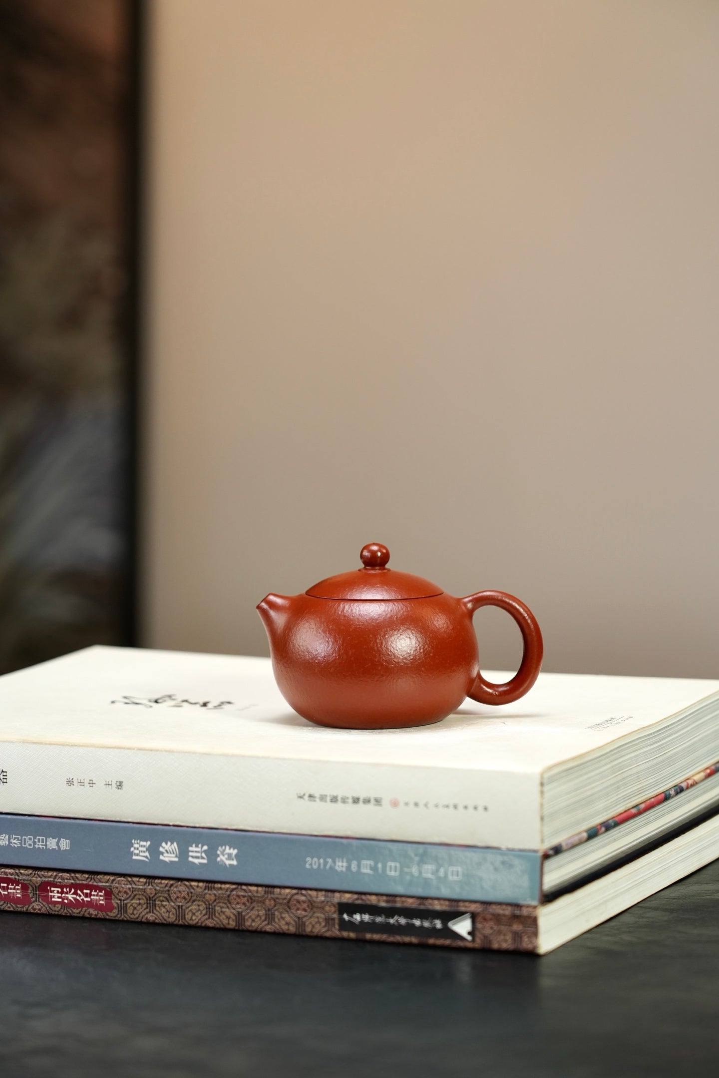 全手工【小西施】 原矿极品朱泥·135cc·14孔