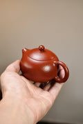 全手工【小西施】 原矿极品朱泥·135cc·14孔