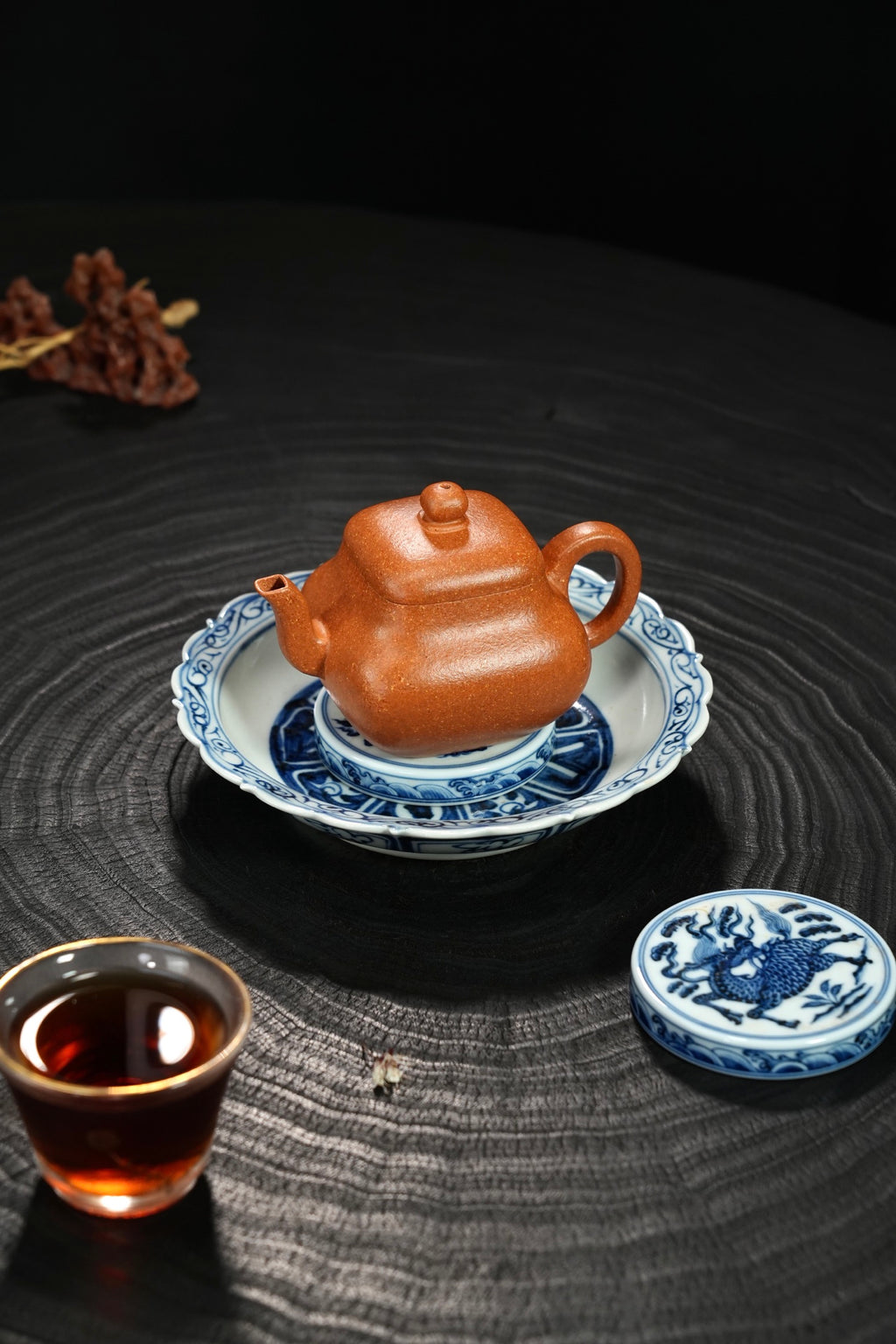 全手工【四方君德】 老宕口极品黄金段泥·150cc·9孔