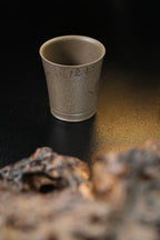 迎松【主人杯/品茗杯】 原矿极品段泥（柴烧）·130cc（满）