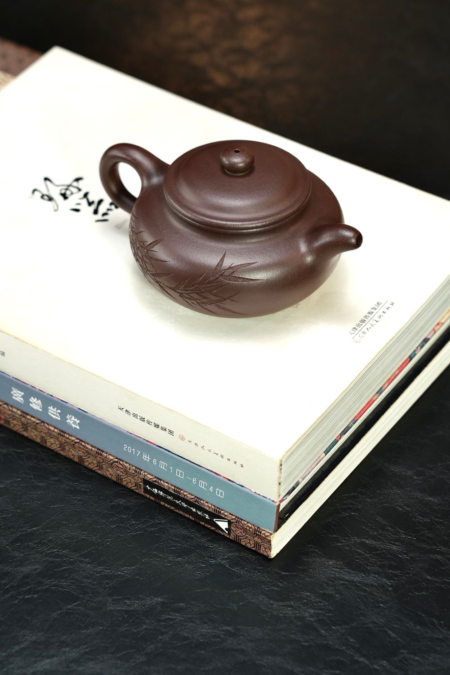 【仿古·经典】 原矿优质老紫泥·260cc·9孔