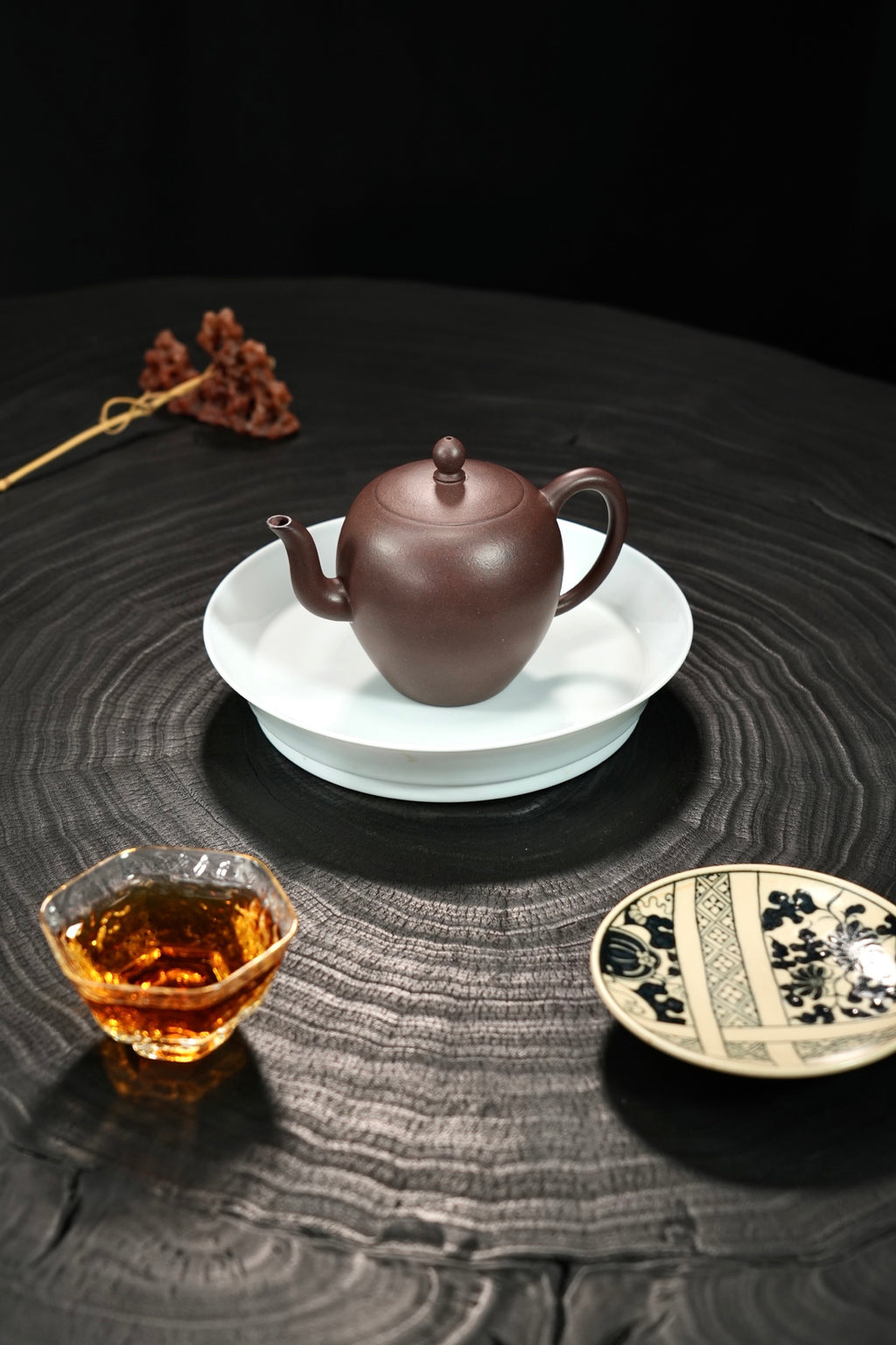 全手工【美人肩】 原矿极品底槽清·220cc·内推孔