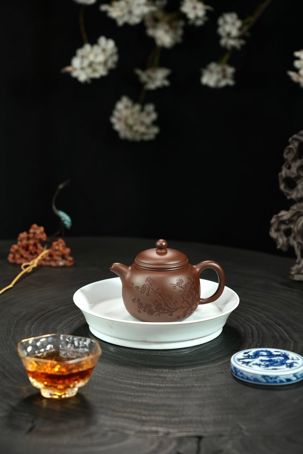 【匏尊·经典】 原矿优质老紫泥·210cc·内推孔