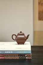 出窑🔥全手工【方炉】 原矿极品紫泥（铺砂）·170cc·9孔