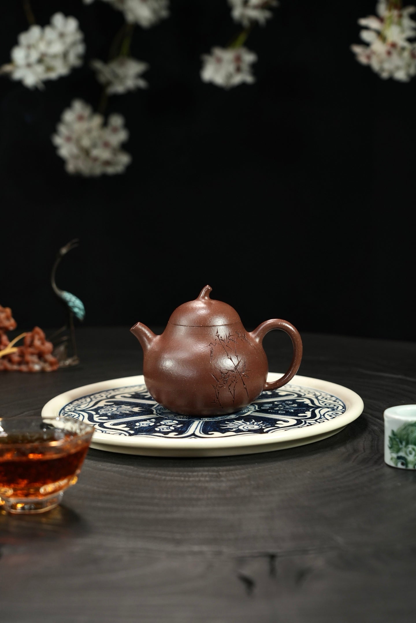 【茄瓜·经典】 原矿极品紫泥·190cc·内推孔