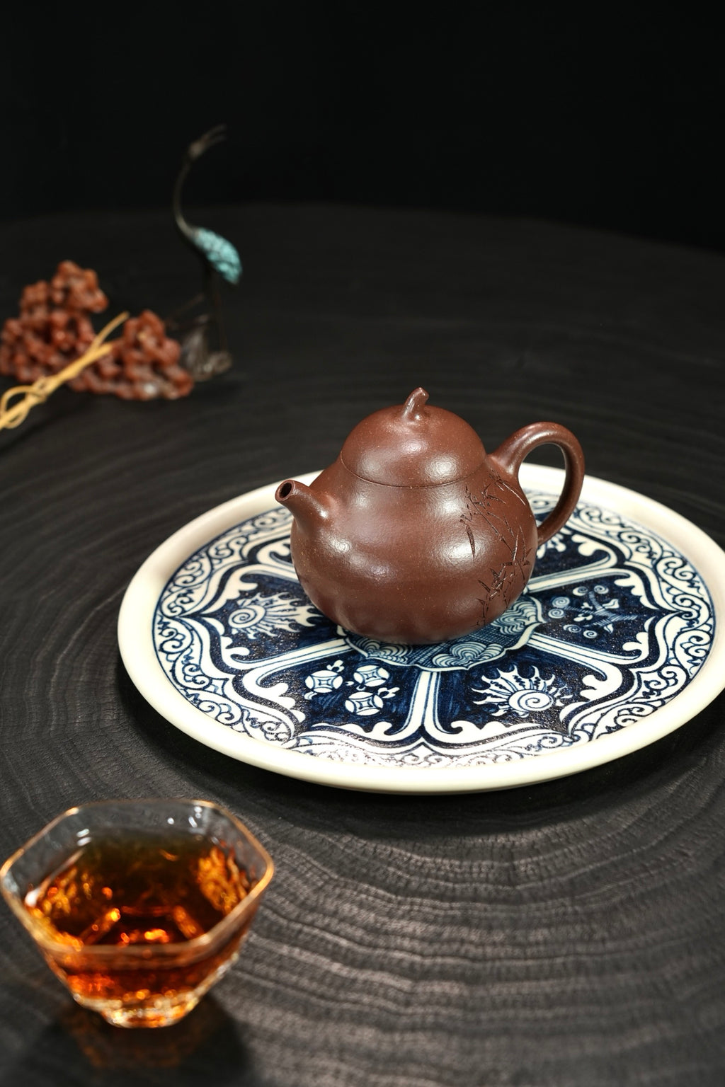 【茄瓜·经典】 原矿极品紫泥·190cc·内推孔
