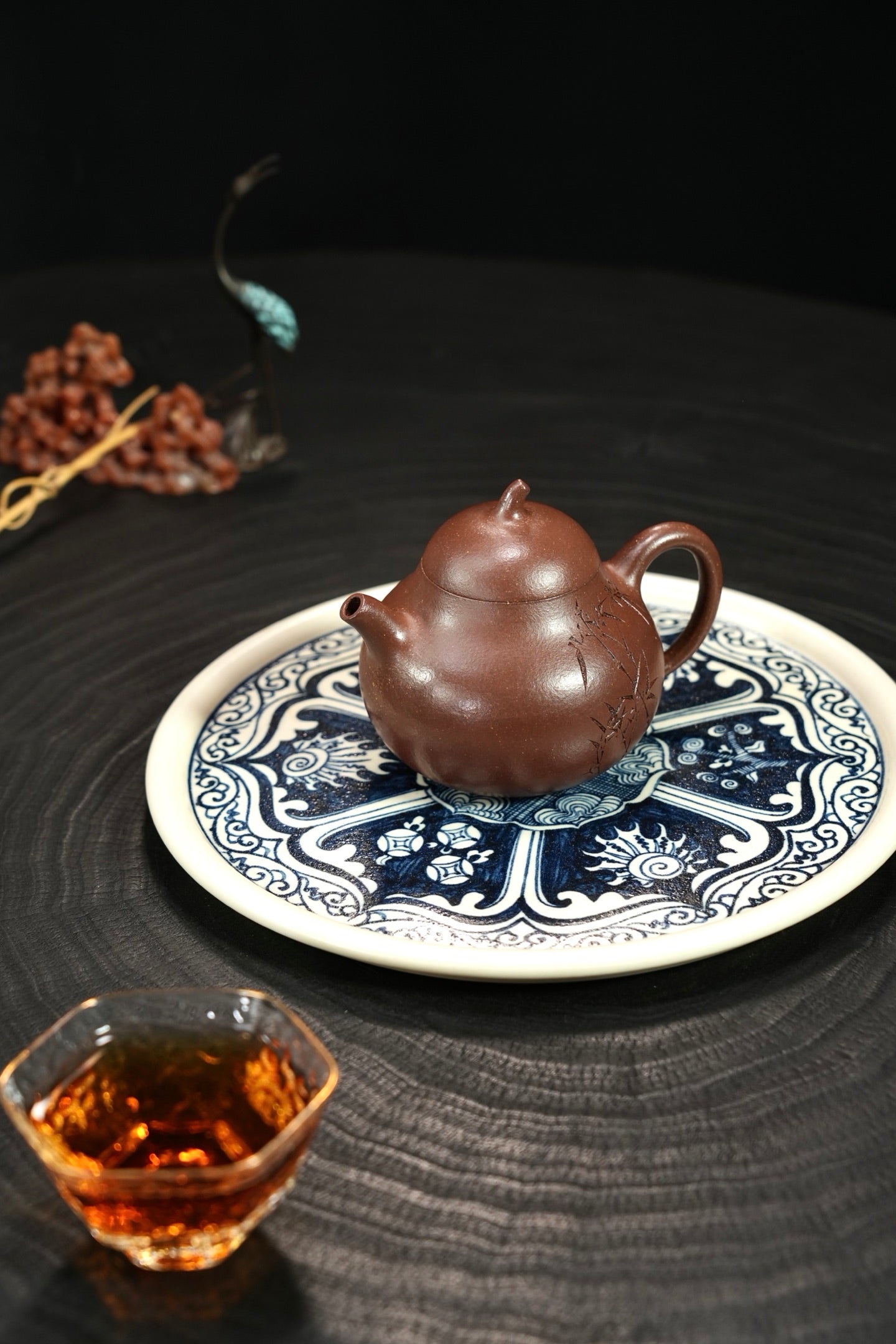 【茄瓜·经典】 原矿极品紫泥·190cc·内推孔